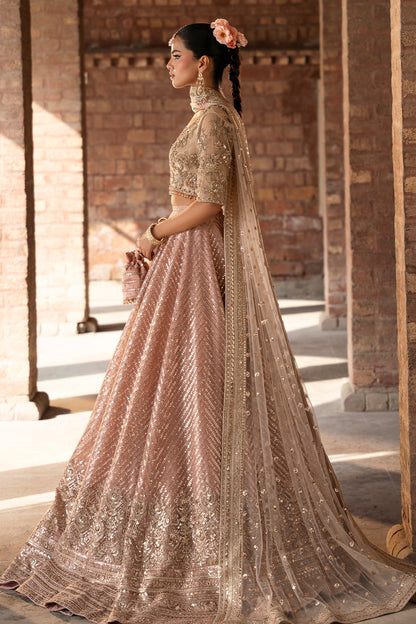 Mina Kashif | Virsa Wedding Formals | Zira - Wedding Dress - available at Maria Faisal in UK and USA.