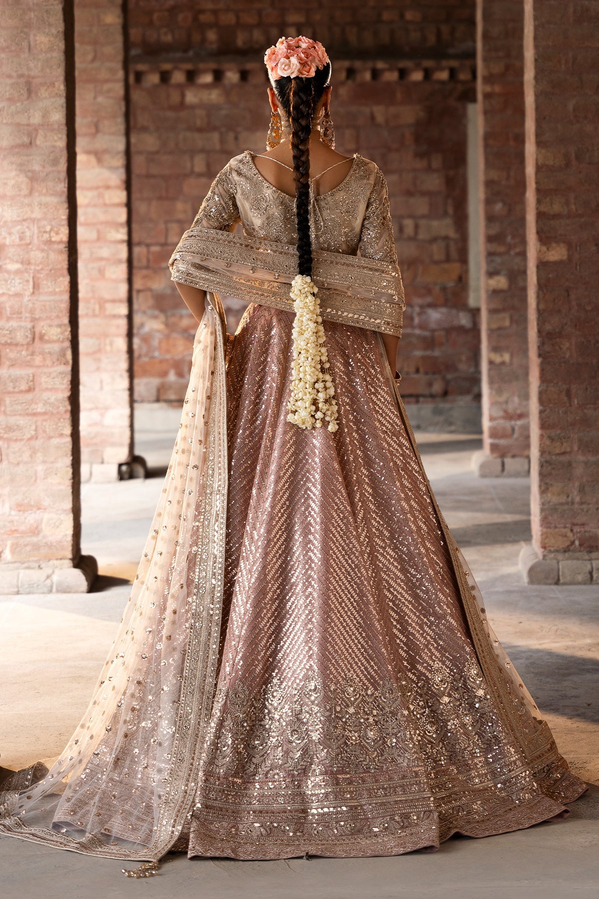 Mina Kashif | Virsa Wedding Formals | Zira - Wedding Dress - available at Maria Faisal in UK and USA.