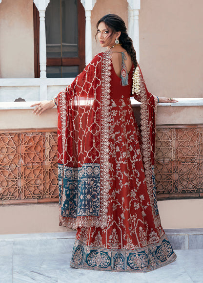Sahane | Rusukh Premium Formals 26 | FU6604 Renisa - RUSUKH - Formal Dress - available at Maria Faisal in UK and USA.