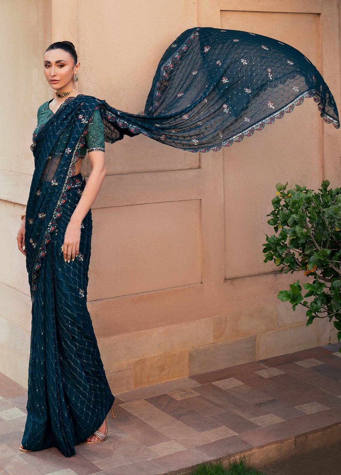 Sahane | Rusukh Premium Formals 26 | FU6612 Ghazal - RUSUKH - Formal Dress - available at Maria Faisal in UK and USA.