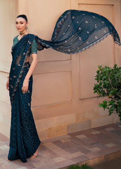 Sahane | Rusukh Premium Formals 26 | FU6612 Ghazal - RUSUKH - Formal Dress - available at Maria Faisal in UK and USA.