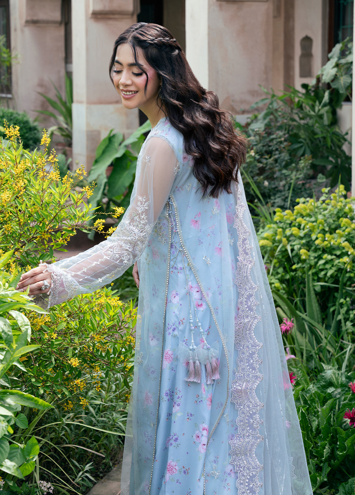 Sahane | Rusukh Premium Formals 26 | FU6607 Kayra - RUSUKH - Formal Dress - available at Maria Faisal in UK and USA.