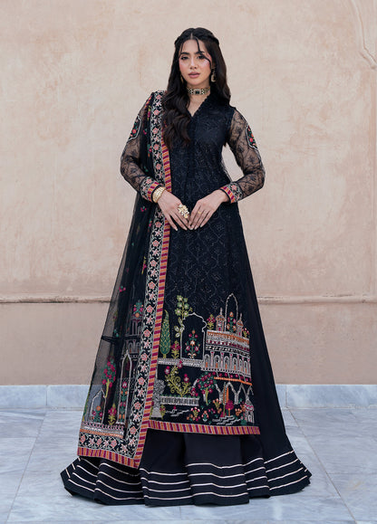 Sahane | Rusukh Premium Formals 26 | FU6608 Zahlia - RUSUKH - Formal Dress - available at Maria Faisal in UK and USA.