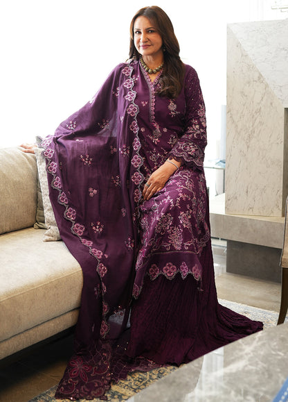 Sahane | Rusukh Premium Formals 26 | FU6601 Daliya- RUSUKH - Formal Dress - available at Maria Faisal in UK and USA.
