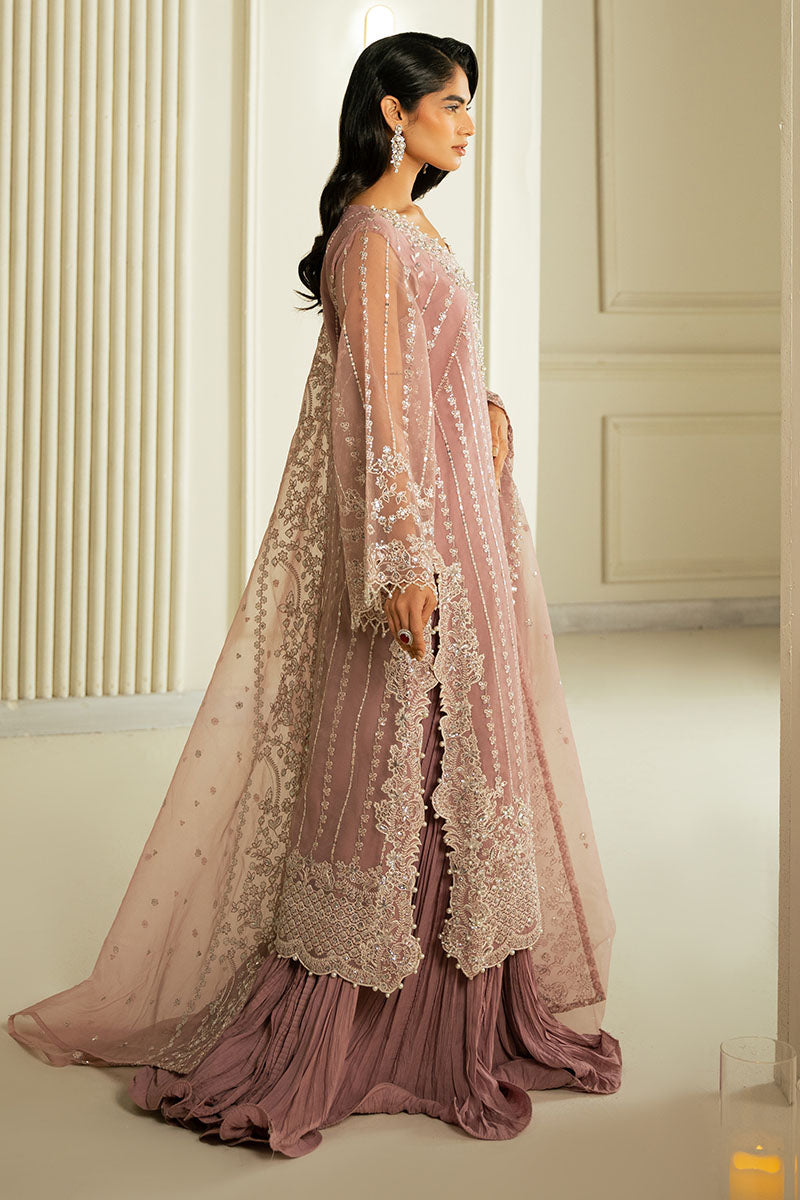 Cross Stitch | FW-24 RTW WEDDING EDIT-2 | ENCHANTED GARDEN - Wedding Dress - available at Maria Faisal in UK and USA.