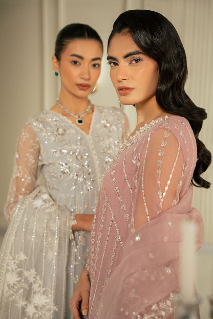 Cross Stitch | FW-24 RTW WEDDING EDIT-2 | ENCHANTED GARDEN - Wedding Dress - available at Maria Faisal in UK and USA.