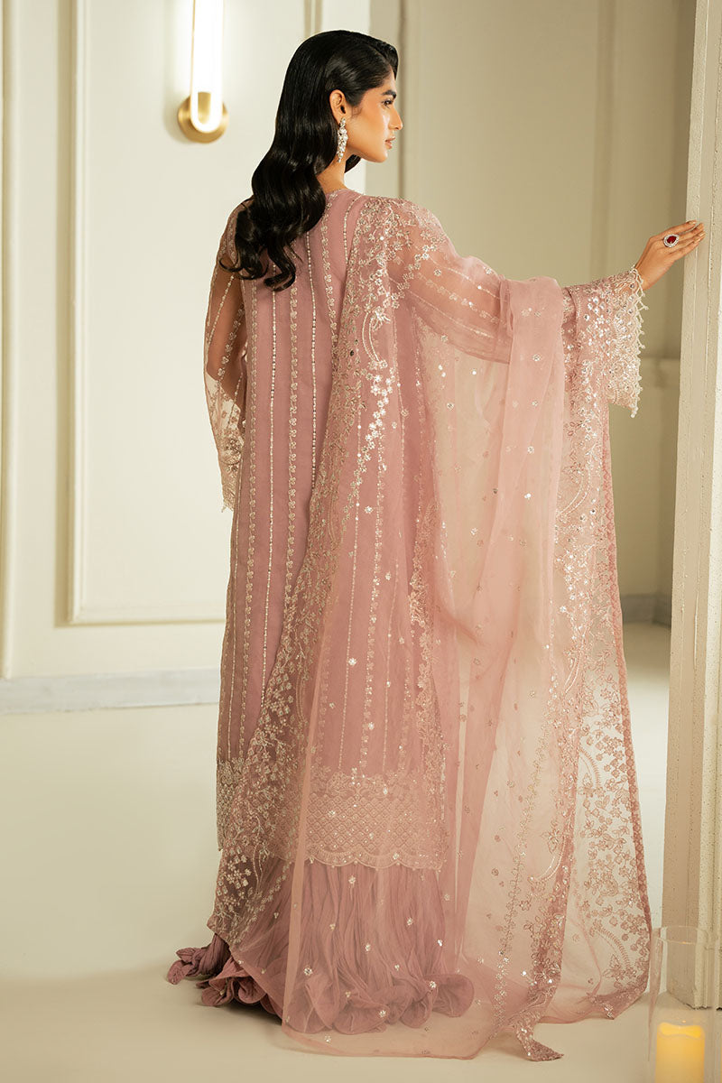 Cross Stitch | FW-24 RTW WEDDING EDIT-2 | ENCHANTED GARDEN - Wedding Dress - available at Maria Faisal in UK and USA.