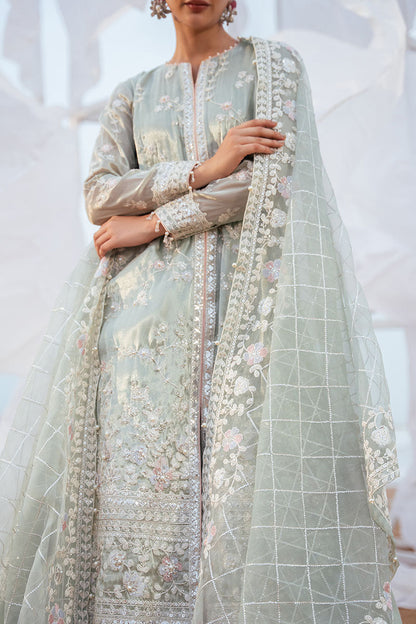 Cross Stitch | FW-24 RTW WEDDING EDIT-1 | WHISPER DEW - Wedding Dress - available at Maria Faisal in UK and USA.