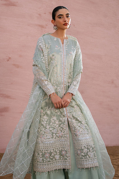 Cross Stitch | FW-24 RTW WEDDING EDIT-1 | WHISPER DEW - Wedding Dress - available at Maria Faisal in UK and USA.