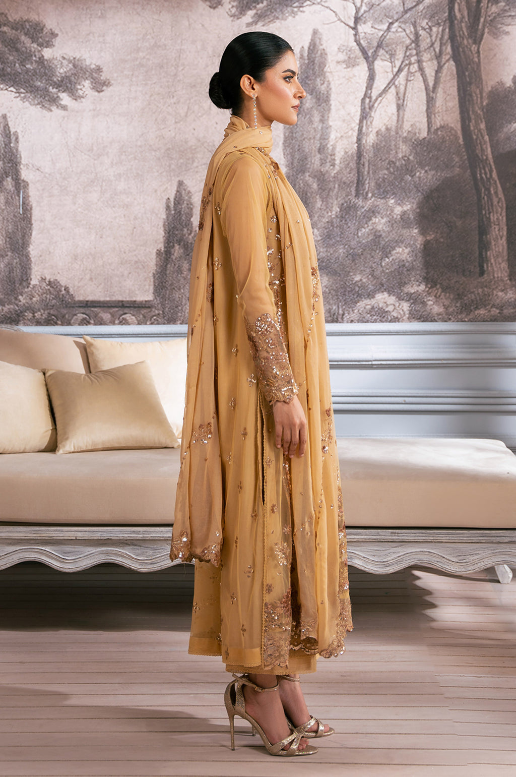 Zeen | Azalea Collection | WOM34105 - Ladies Clothes - Maria Faisal