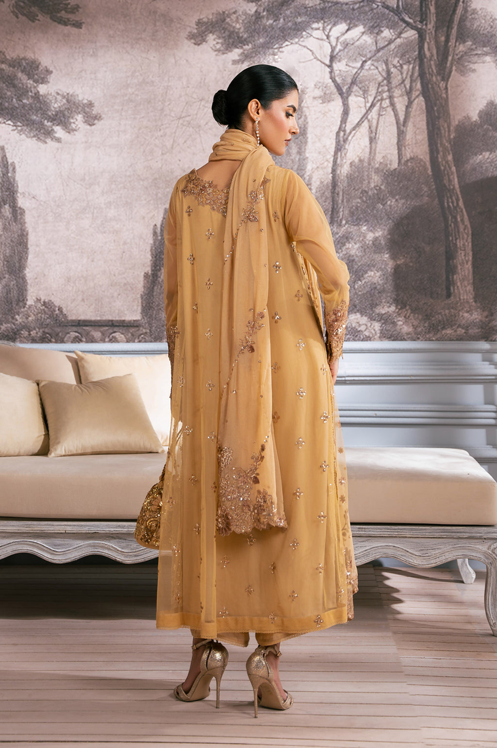 Zeen | Azalea Collection | WOM34105 - Ladies Clothes - Maria Faisal