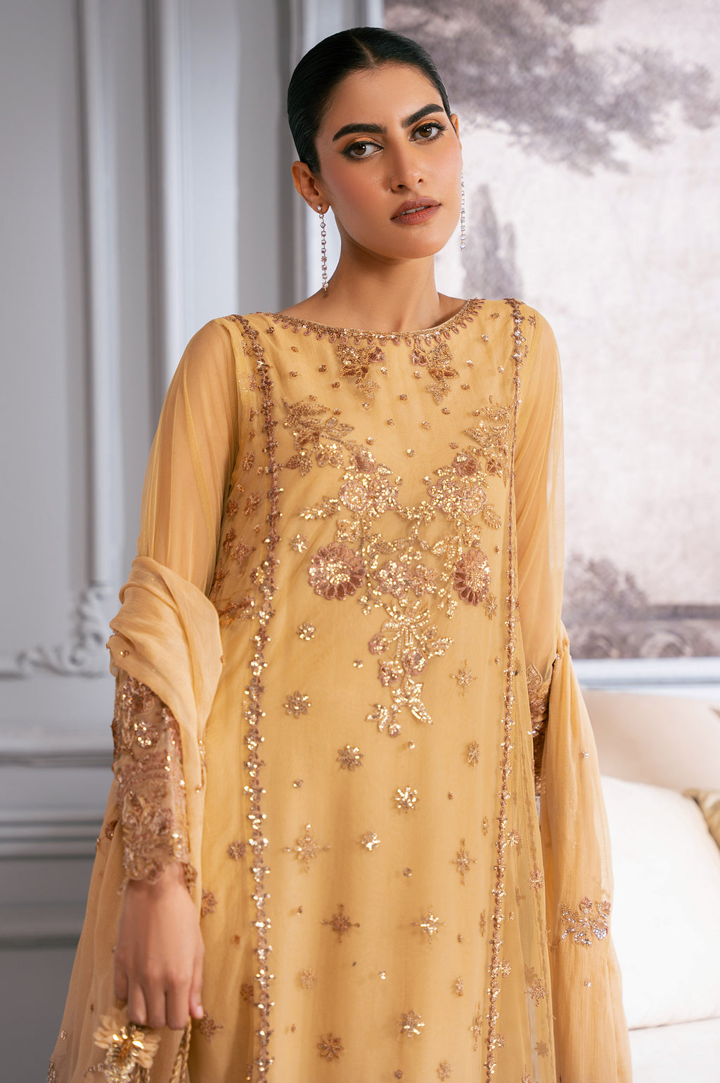 Zeen | Azalea Collection | WOM34105 - Ladies Clothes - Maria Faisal