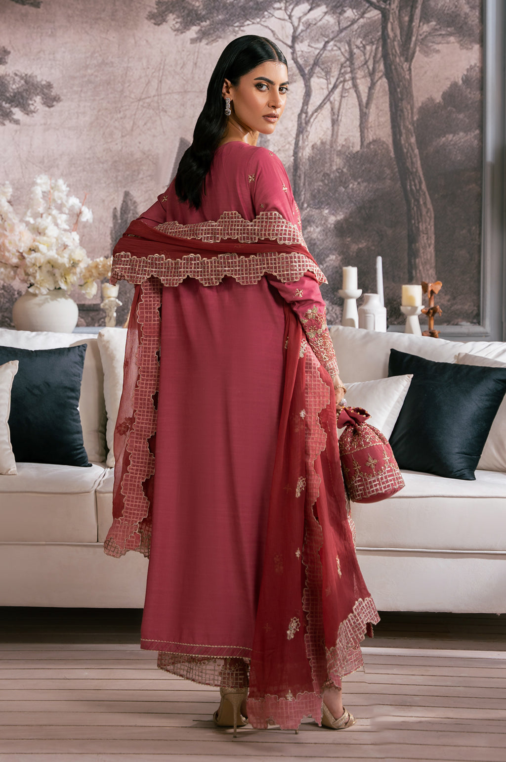 Zeen | Azalea Collection | WOM34111 - Ladies Clothes - Maria Faisal