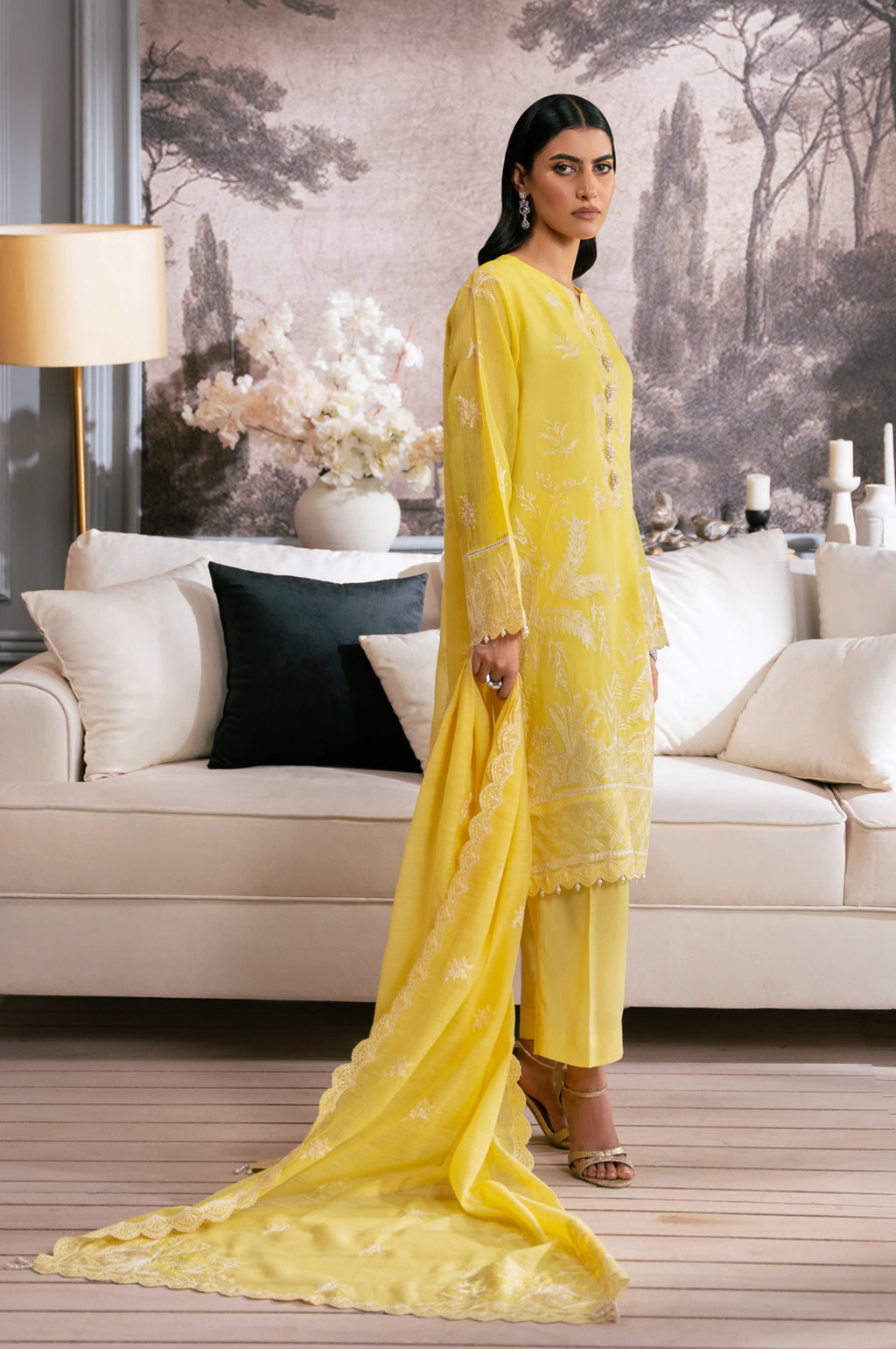 Zeen | Azalea Collection | WOM34123 - Ladies Clothes - Maria Faisal