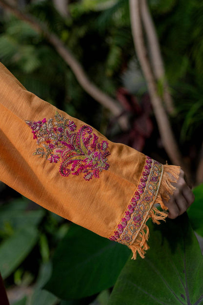 Zellbury | Winter Pret | Embroidered Kurta Trouser - 1289 by Maria Faisal - Registered Vendor of : Zellbury Women - type : Signature Pret - 100% original wedding dresses