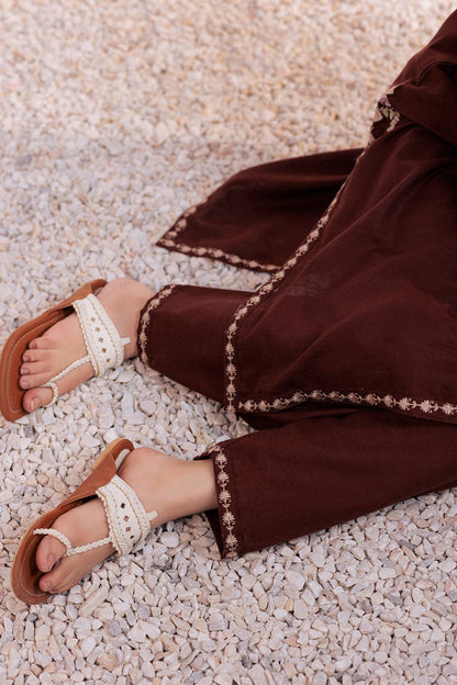 Zellbury | Winter Pret | Embroidered Kurta Trouser - 1290 by Maria Faisal - Registered Vendor of : Zellbury Women - type : Signature Pret - 100% original wedding dresses