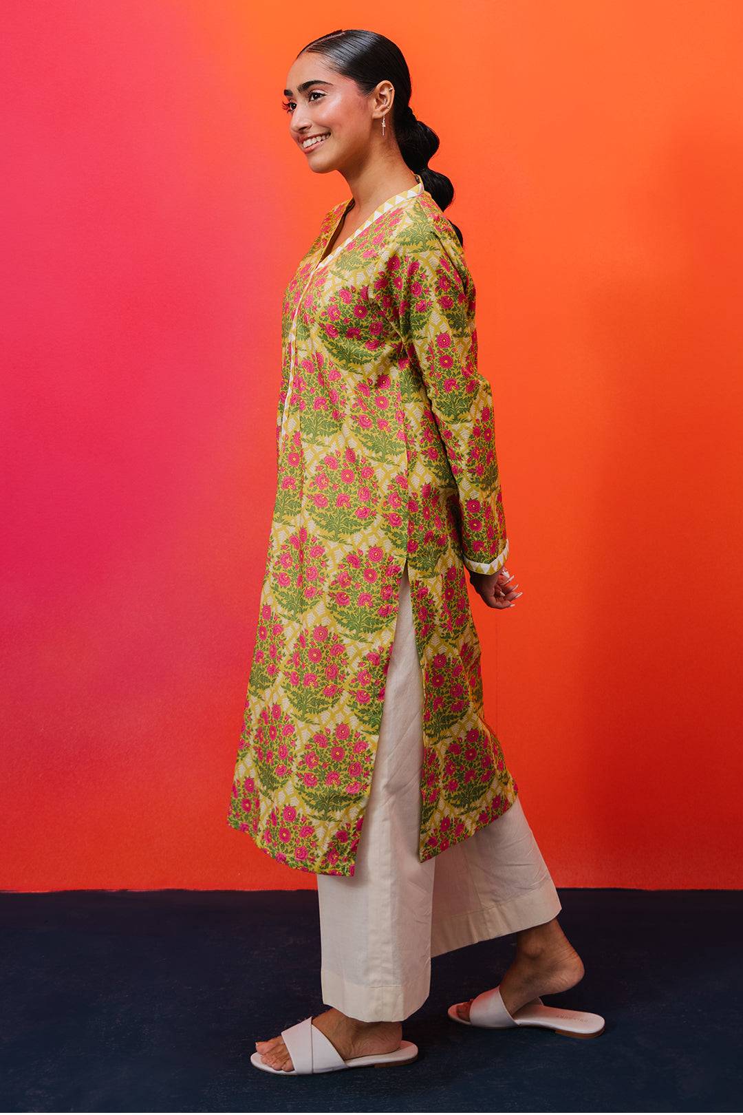 Zellbury | Summer Pret | Kurta - 2789 by Maria Faisal - Registered Vendor of : Zellbury Women - type : Essential Pret - 100% original wedding dresses