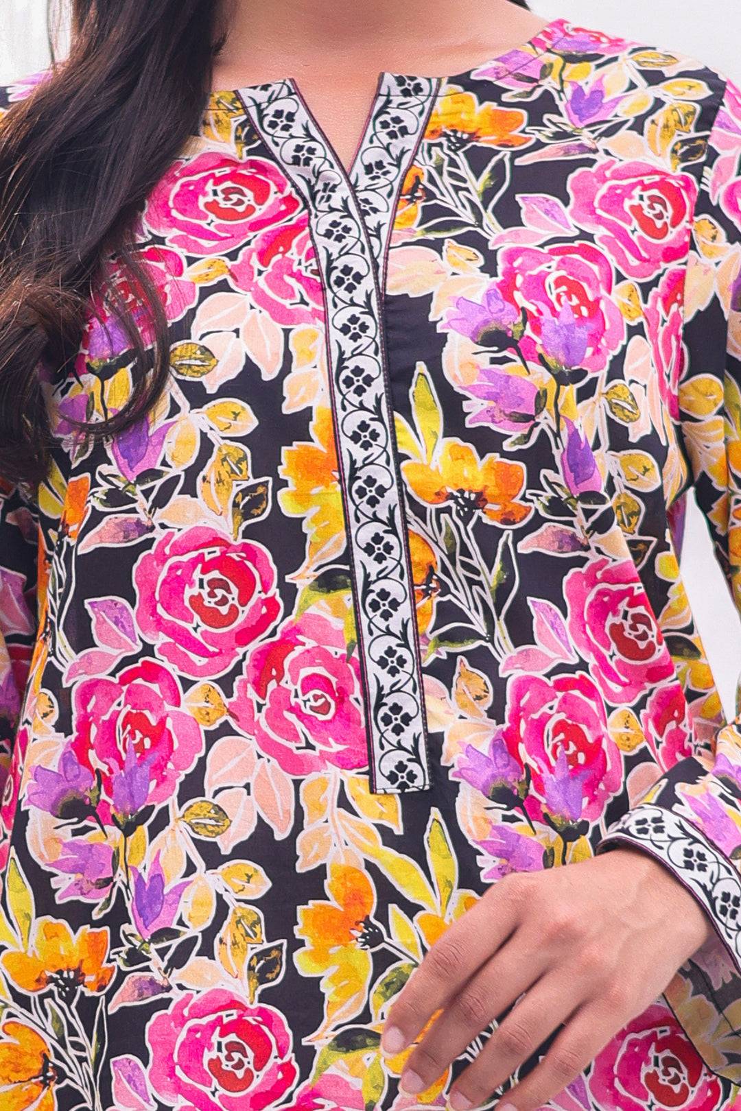 Zellbury | Summer Pret | Kurta - 2791 by Maria Faisal - Registered Vendor of : Zellbury Women - type : Essential Pret - 100% original wedding dresses