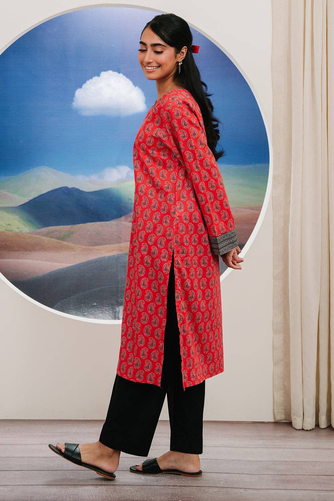 Zellbury | Summer Pret | Kurta - 2793 by Maria Faisal - Registered Vendor of : Zellbury Women - type : Essential Pret - 100% original wedding dresses