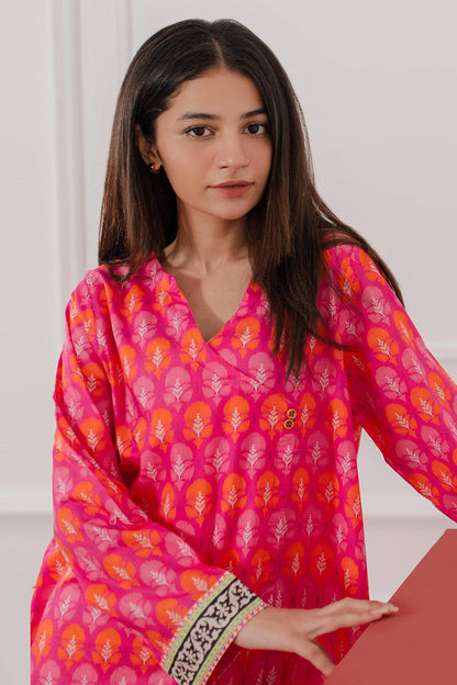 Zellbury | Summer Pret | Kurta - 2796 by Maria Faisal - Registered Vendor of : Zellbury Women - type : Essential Pret - 100% original wedding dresses