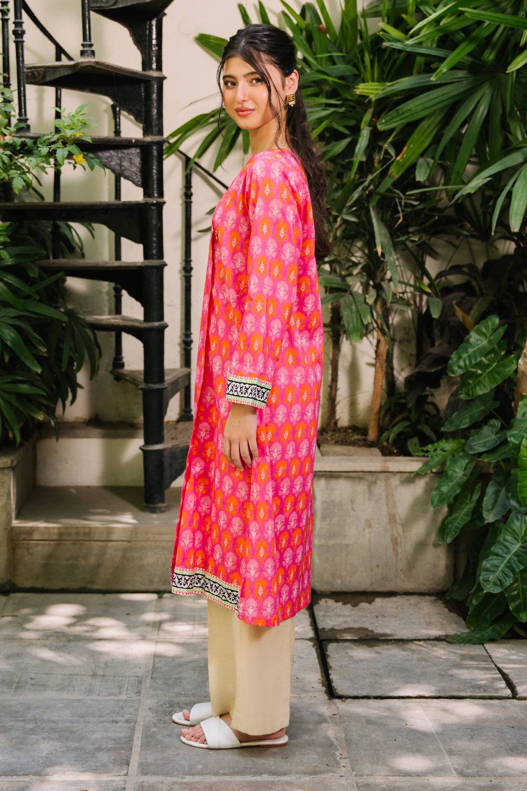 Zellbury | Summer Pret | Kurta - 2796 by Maria Faisal - Registered Vendor of : Zellbury Women - type : Essential Pret - 100% original wedding dresses