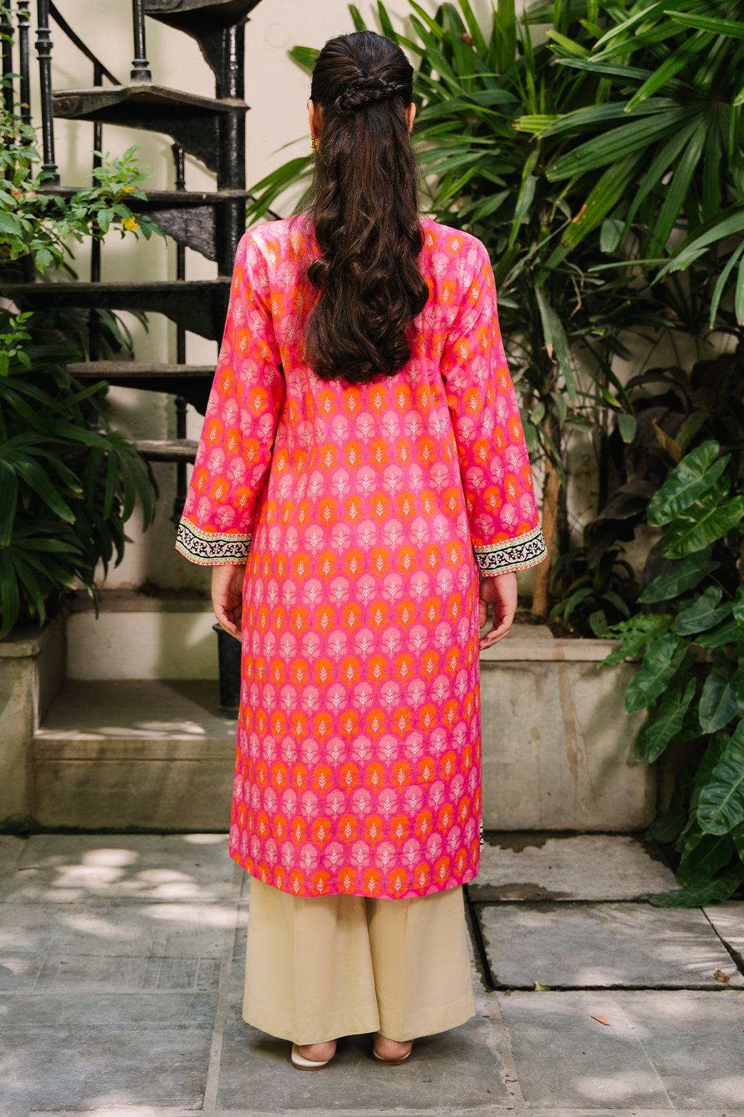 Zellbury | Summer Pret | Kurta - 2796 by Maria Faisal - Registered Vendor of : Zellbury Women - type : Essential Pret - 100% original wedding dresses