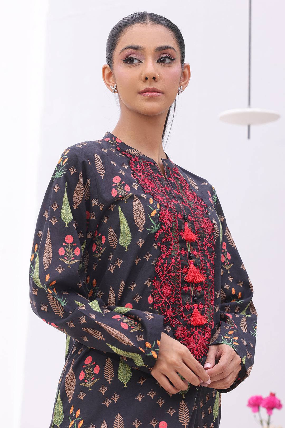 Zellbury | Summer Pret | Embroidered Kurta - 2800 by Maria Faisal - Registered Vendor of : Zellbury Women - type : Essential Pret - 100% original wedding dresses