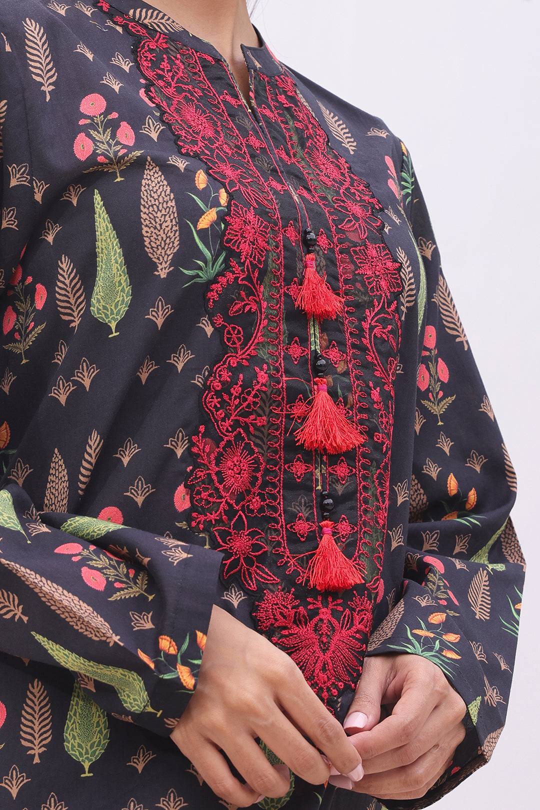 Zellbury | Summer Pret | Embroidered Kurta - 2800 by Maria Faisal - Registered Vendor of : Zellbury Women - type : Essential Pret - 100% original wedding dresses