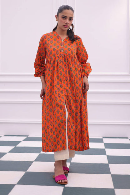 Zellbury | Summer Pret | Kurta - 2803 by Maria Faisal - Registered Vendor of : Zellbury Women - type : Essential Pret - 100% original wedding dresses