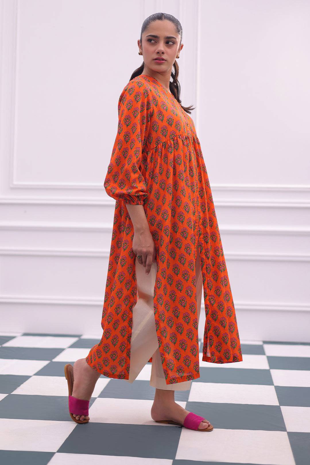 Zellbury | Summer Pret | Kurta - 2803 by Maria Faisal - Registered Vendor of : Zellbury Women - type : Essential Pret - 100% original wedding dresses