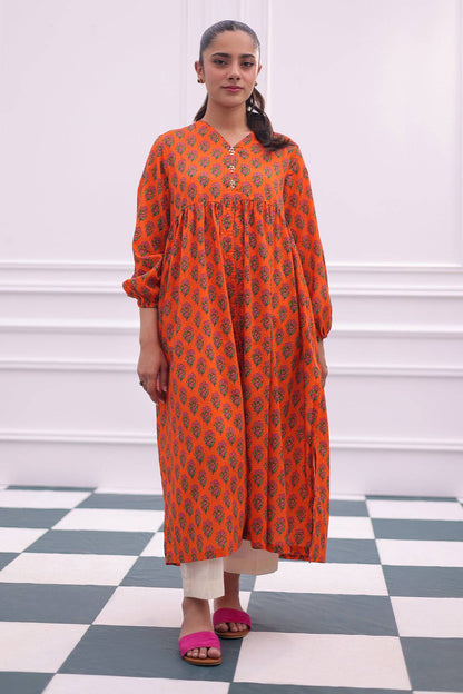 Zellbury | Summer Pret | Kurta - 2803 by Maria Faisal - Registered Vendor of : Zellbury Women - type : Essential Pret - 100% original wedding dresses