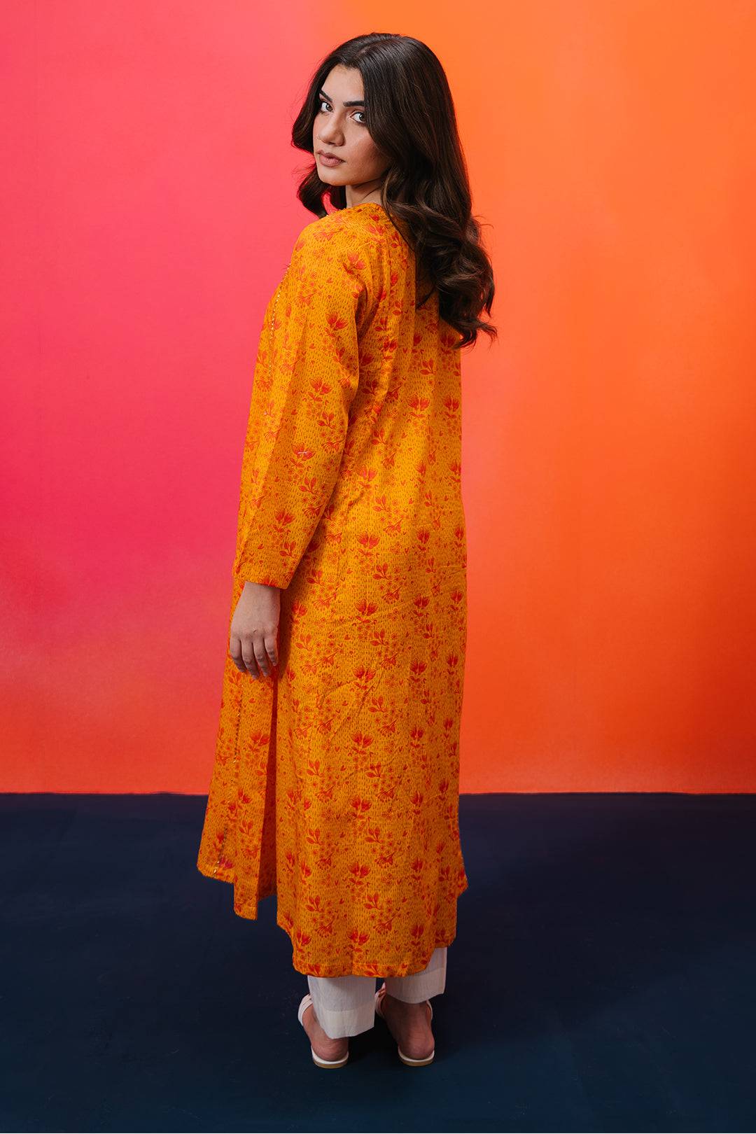 Zellbury | Summer Pret | Kurta - 2805 by Maria Faisal - Registered Vendor of : Zellbury Women - type : Essential Pret - 100% original wedding dresses