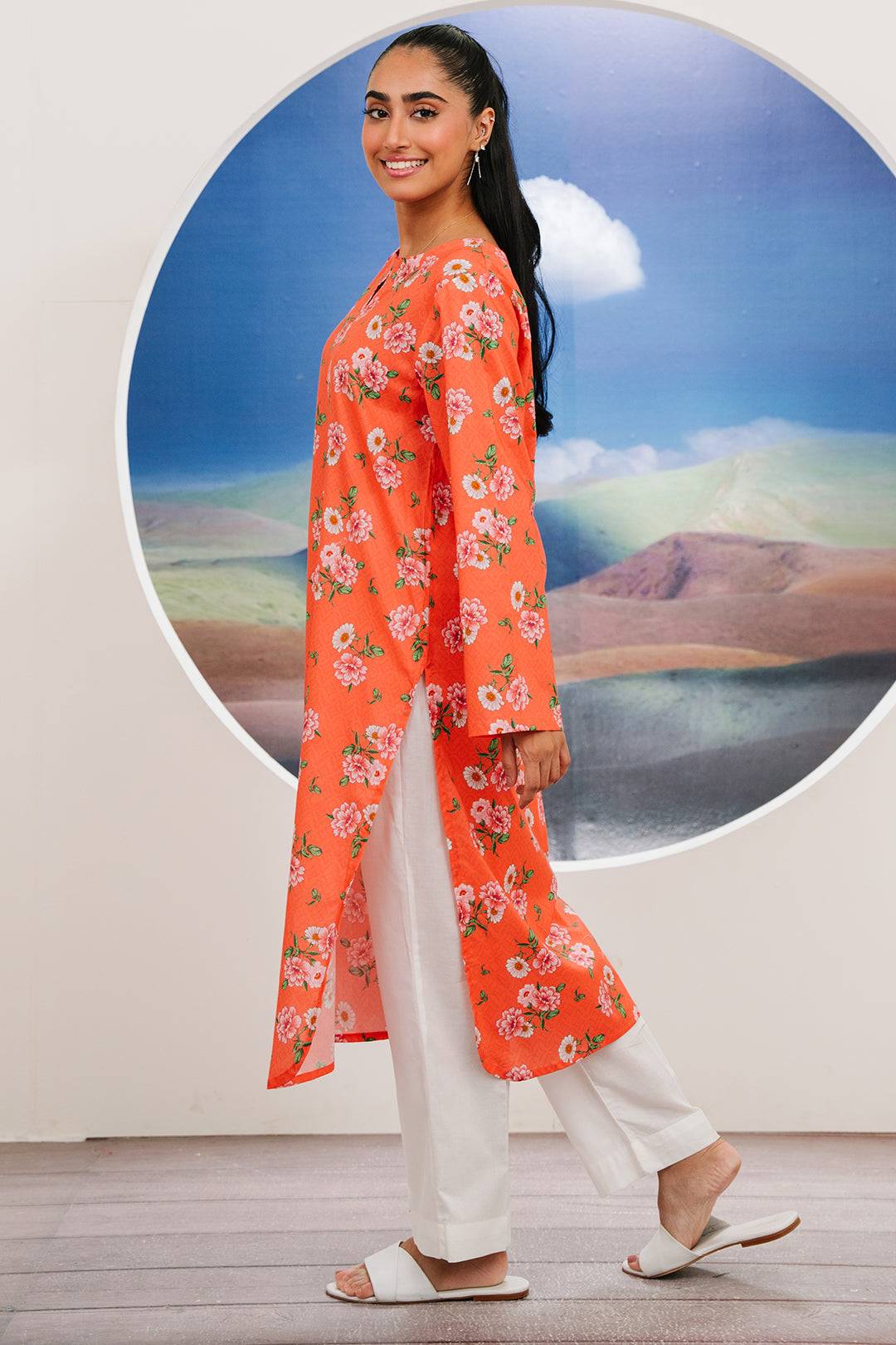 Zellbury | Summer Pret | Kurta - 2838 by Maria Faisal - Registered Vendor of : Zellbury Women - type : Essential Pret - 100% original wedding dresses