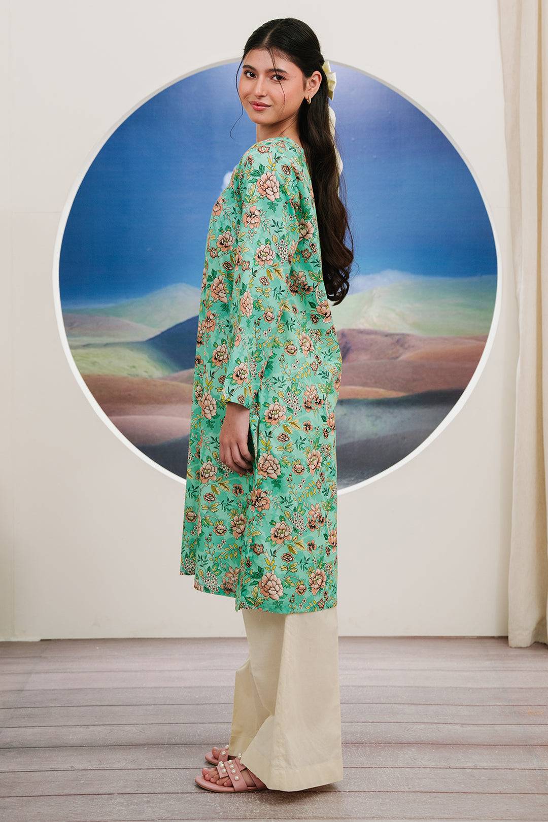Zellbury | Summer Pret | Kurta - 2841 by Maria Faisal - Registered Vendor of : Zellbury Women - type : Essential Pret - 100% original wedding dresses