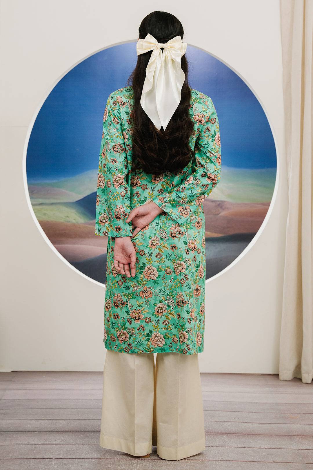 Zellbury | Summer Pret | Kurta - 2841 by Maria Faisal - Registered Vendor of : Zellbury Women - type : Essential Pret - 100% original wedding dresses
