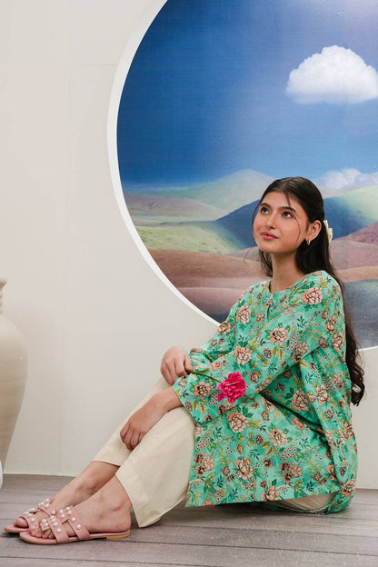 Zellbury | Summer Pret | Kurta - 2841 by Maria Faisal - Registered Vendor of : Zellbury Women - type : Essential Pret - 100% original wedding dresses
