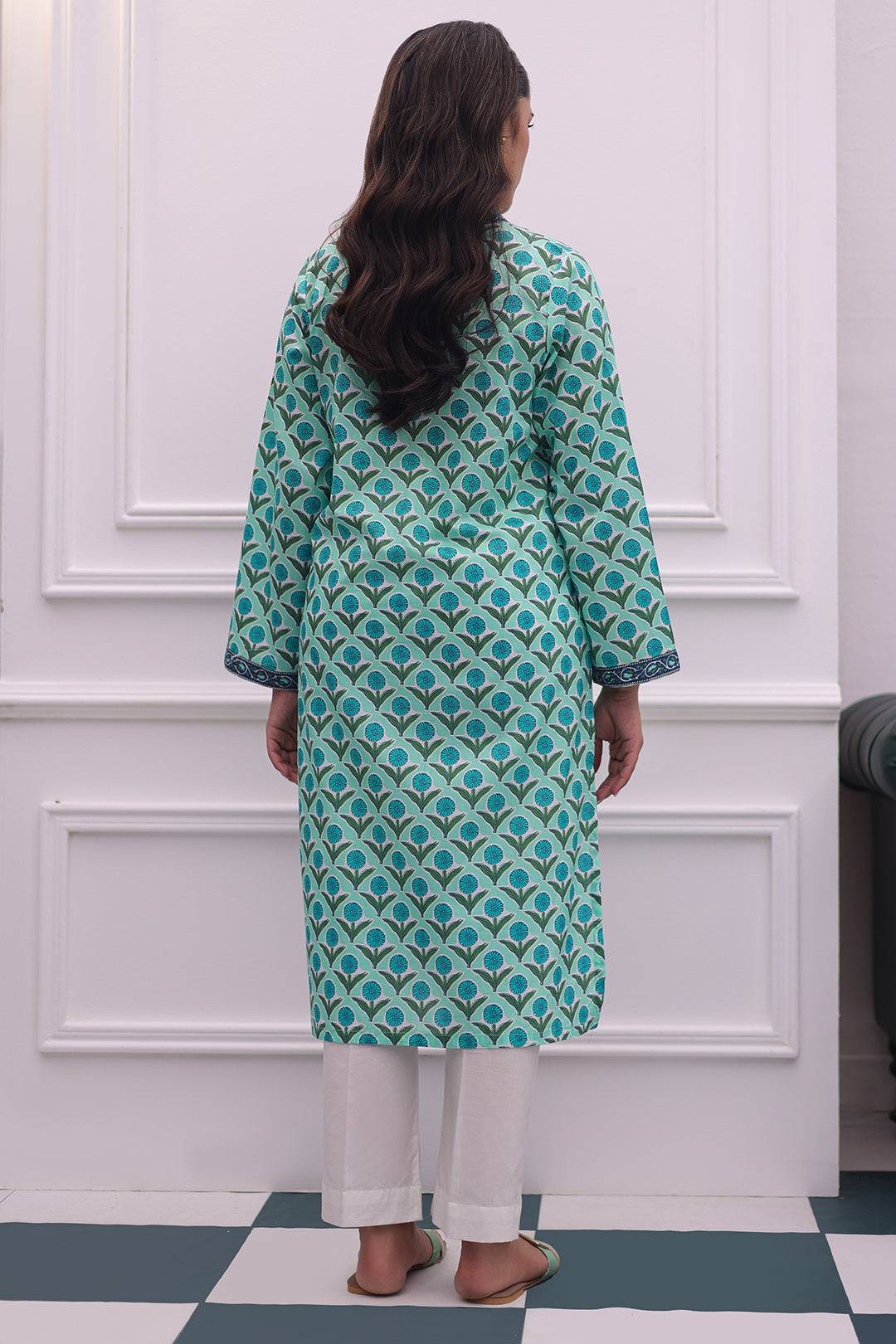 Zellbury | Summer Pret | Kurta - 2843 by Maria Faisal - Registered Vendor of : Zellbury Women - type : Essential Pret - 100% original wedding dresses