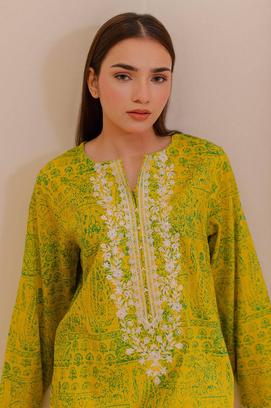 Zellbury | Summer Pret | Embroidered Kurta - 2845 by Maria Faisal - Registered Vendor of : Zellbury Women - type : Essential Pret - 100% original wedding dresses