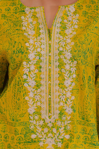 Zellbury | Summer Pret | Embroidered Kurta - 2845 by Maria Faisal - Registered Vendor of : Zellbury Women - type : Essential Pret - 100% original wedding dresses