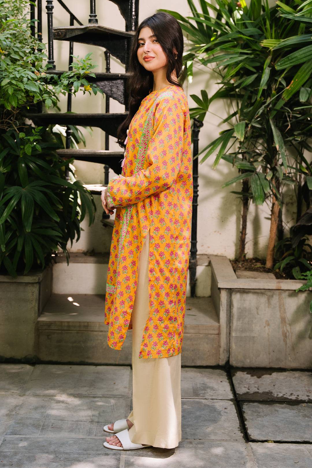 Zellbury | Summer Pret | Kurta - 2861 by Maria Faisal - Registered Vendor of : Zellbury Women - type : Essential Pret - 100% original wedding dresses