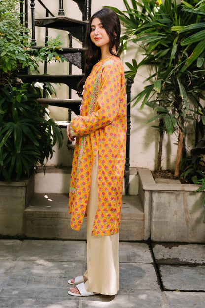 Zellbury | Summer Pret | Kurta - 2861 by Maria Faisal - Registered Vendor of : Zellbury Women - type : Essential Pret - 100% original wedding dresses