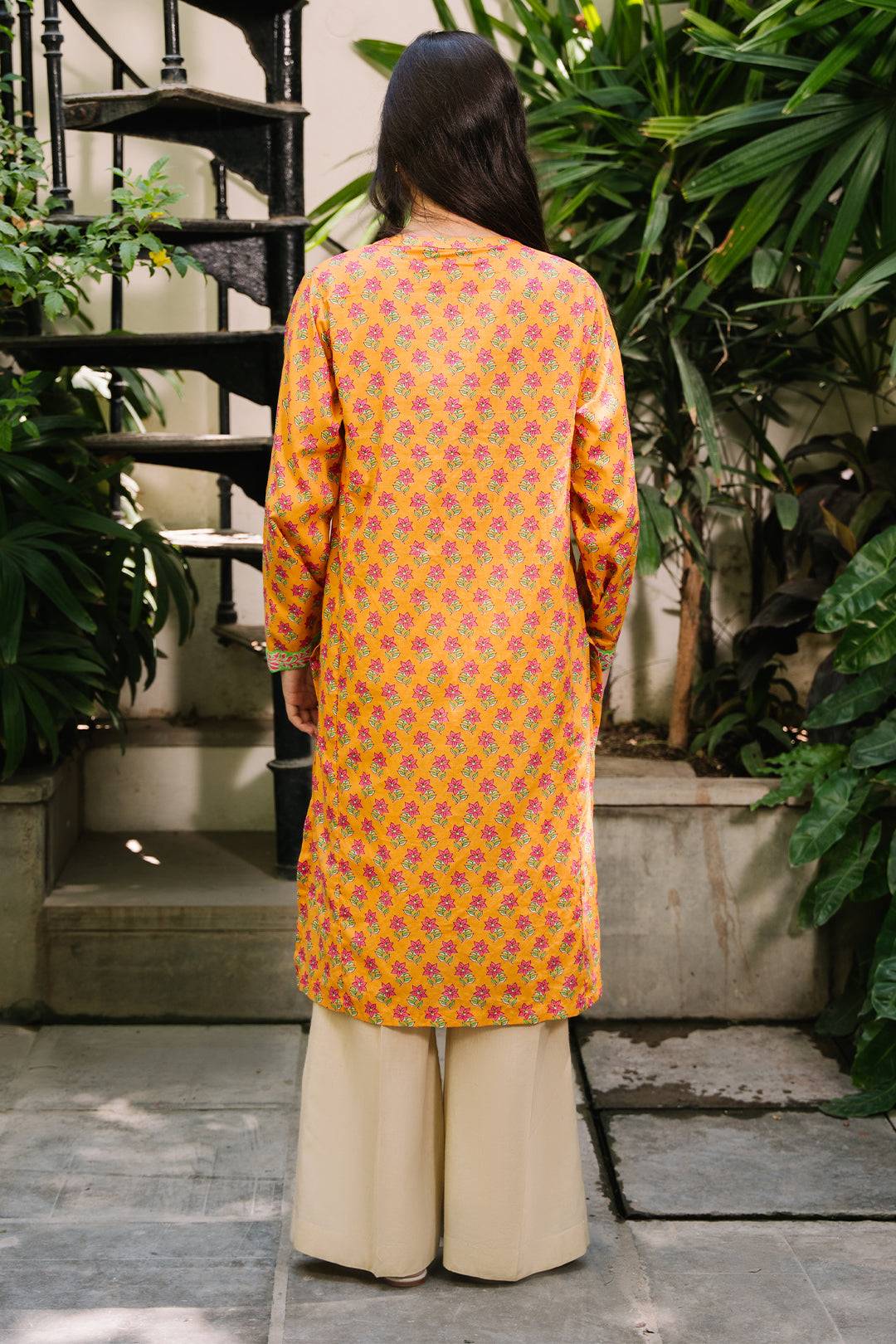 Zellbury | Summer Pret | Kurta - 2861 by Maria Faisal - Registered Vendor of : Zellbury Women - type : Essential Pret - 100% original wedding dresses