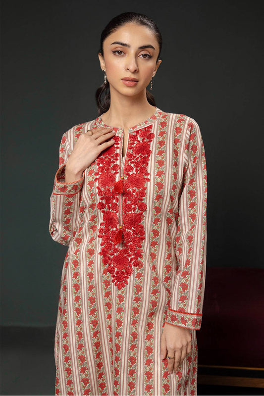 Zellbury | Summer Pret | Embroidered Kurta - 2864 by Maria Faisal - Registered Vendor of : Zellbury Women - type : Essential Pret - 100% original wedding dresses