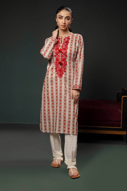 Zellbury | Summer Pret | Embroidered Kurta - 2864 by Maria Faisal - Registered Vendor of : Zellbury Women - type : Essential Pret - 100% original wedding dresses