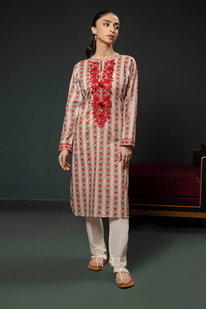Zellbury | Summer Pret | Embroidered Kurta - 2864 by Maria Faisal - Registered Vendor of : Zellbury Women - type : Essential Pret - 100% original wedding dresses