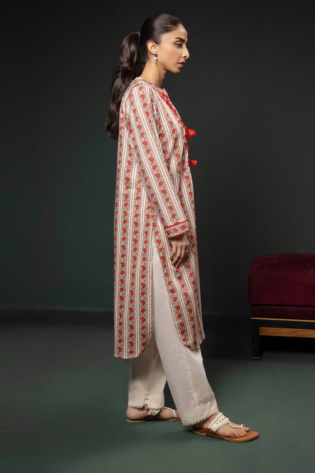 Zellbury | Summer Pret | Embroidered Kurta - 2864 by Maria Faisal - Registered Vendor of : Zellbury Women - type : Essential Pret - 100% original wedding dresses