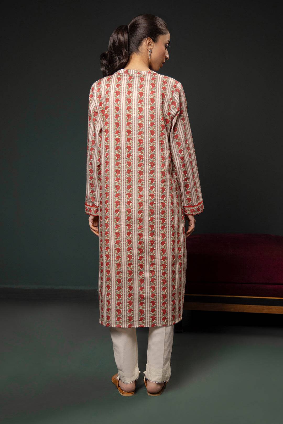 Zellbury | Summer Pret | Embroidered Kurta - 2864 by Maria Faisal - Registered Vendor of : Zellbury Women - type : Essential Pret - 100% original wedding dresses