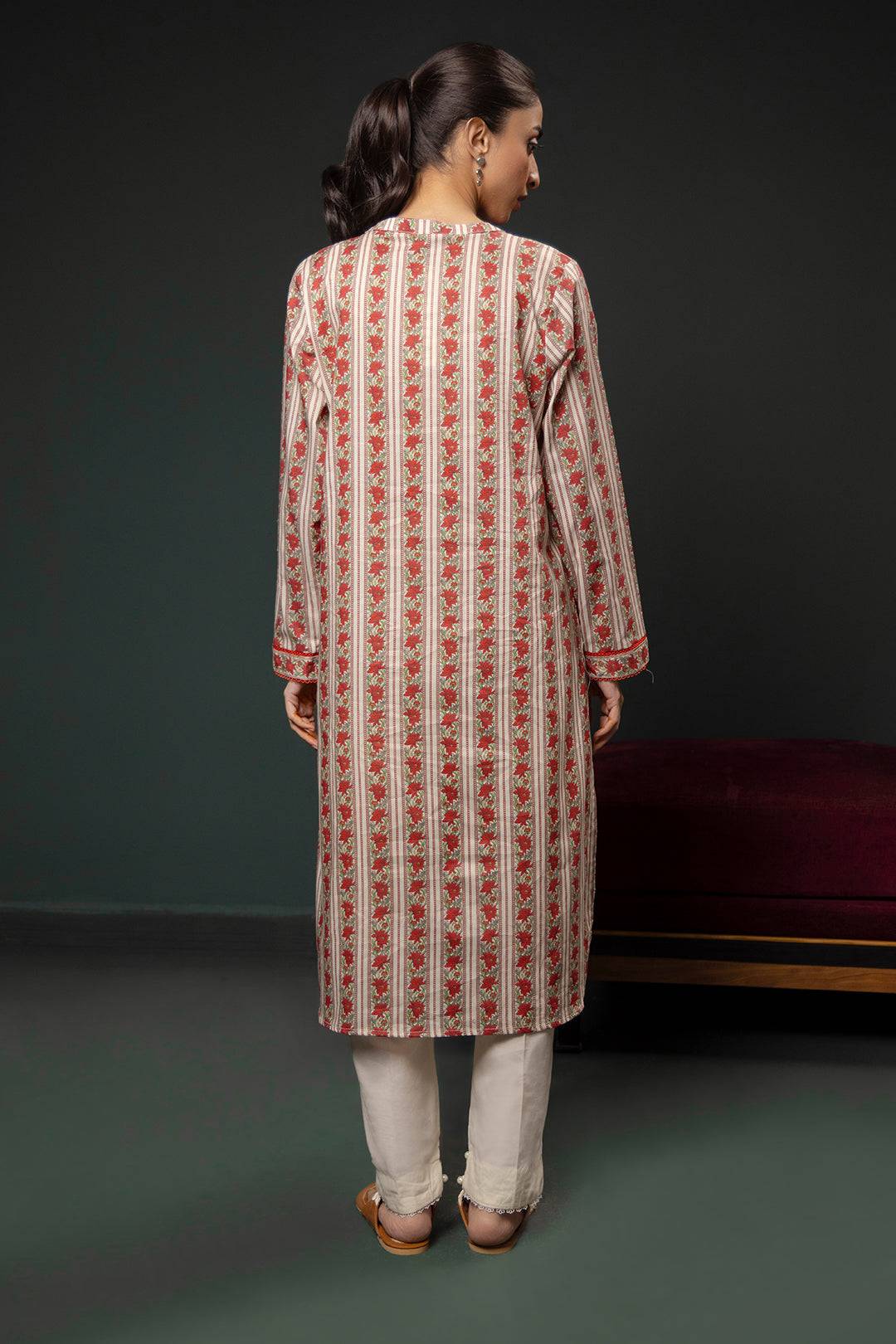 Zellbury | Summer Pret | Embroidered Kurta - 2864 by Maria Faisal - Registered Vendor of : Zellbury Women - type : Essential Pret - 100% original wedding dresses
