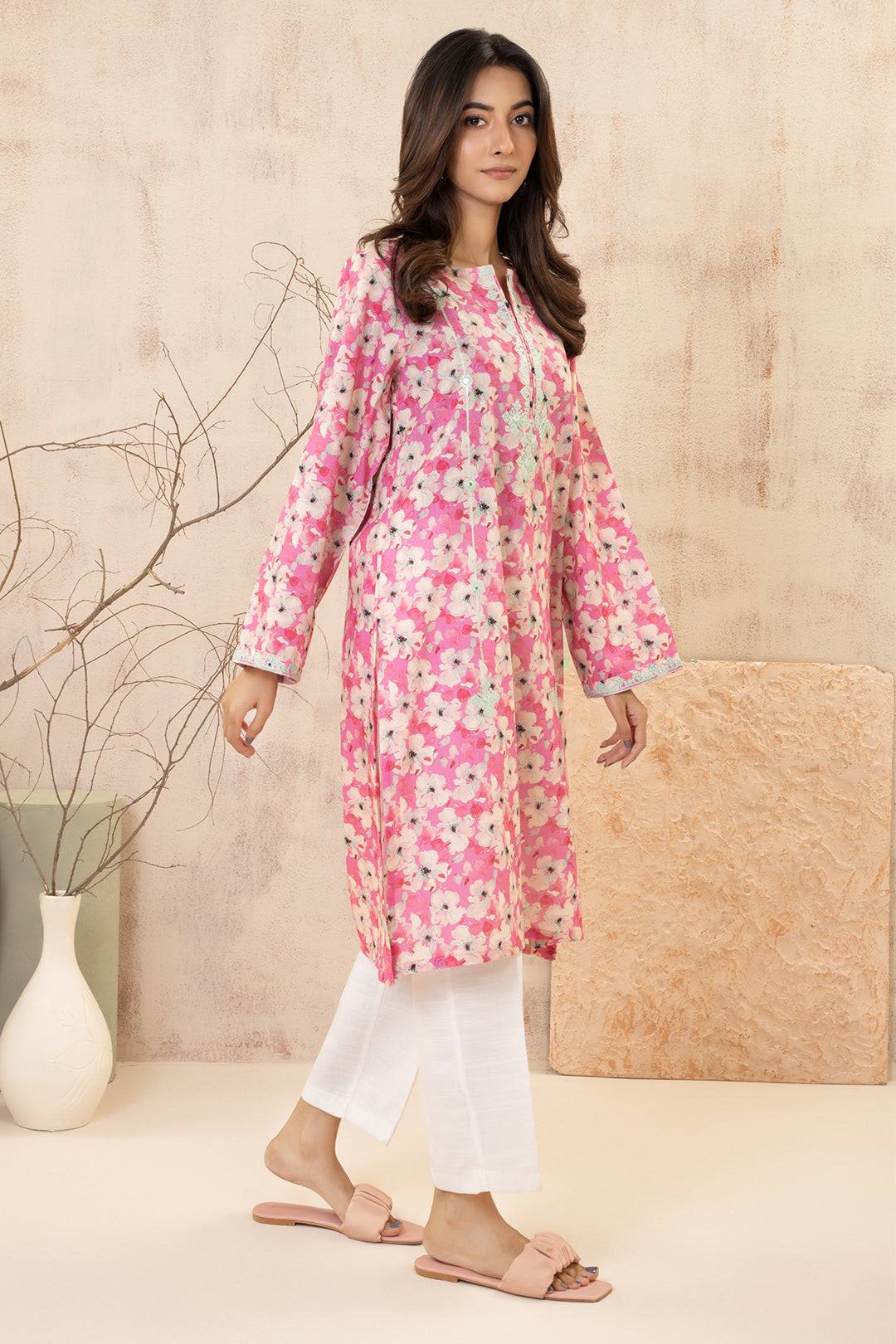 Zellbury | Summer Pret | Embroidered Kurta - 2865 by Maria Faisal - Registered Vendor of : Zellbury Women - type : Essential Pret - 100% original wedding dresses