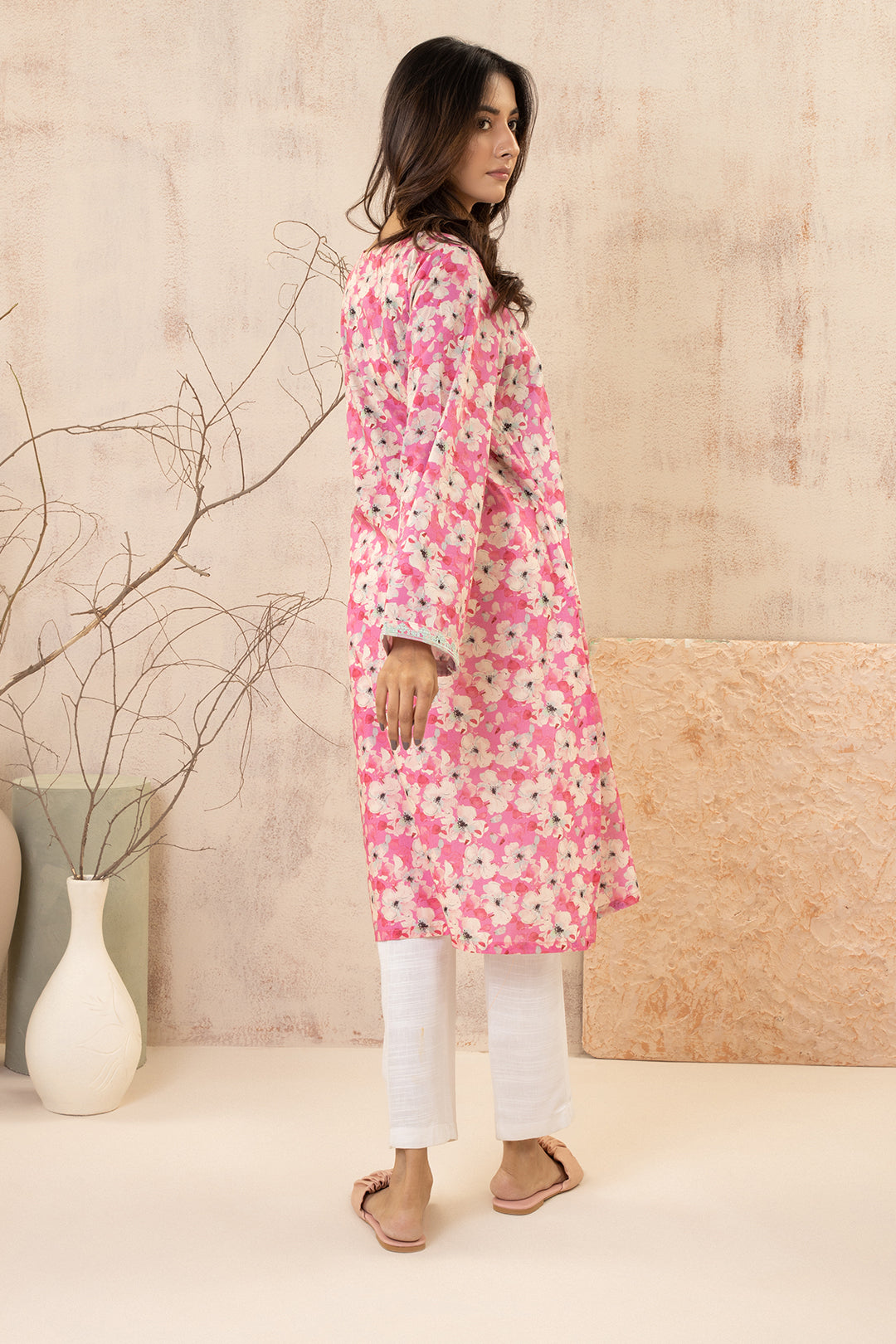 Zellbury | Summer Pret | Embroidered Kurta - 2865 by Maria Faisal - Registered Vendor of : Zellbury Women - type : Essential Pret - 100% original wedding dresses
